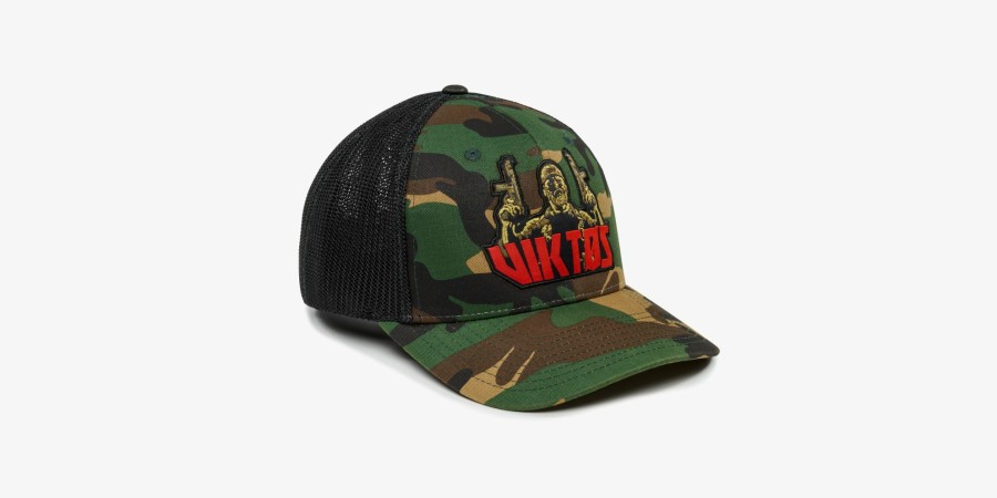 Hats & Beanies Viktos | 8Bit Operator Hat Woodland Camo