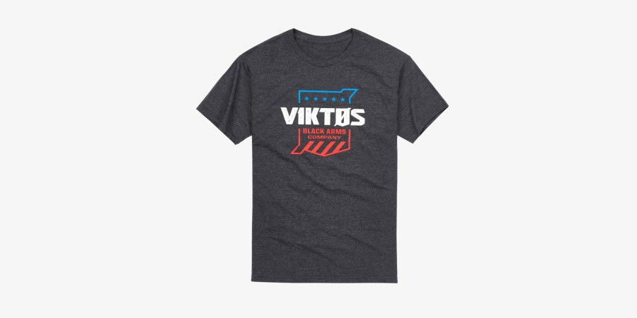 Tops & Tees Viktos | Brazen Shield Tee Charcoal Heather