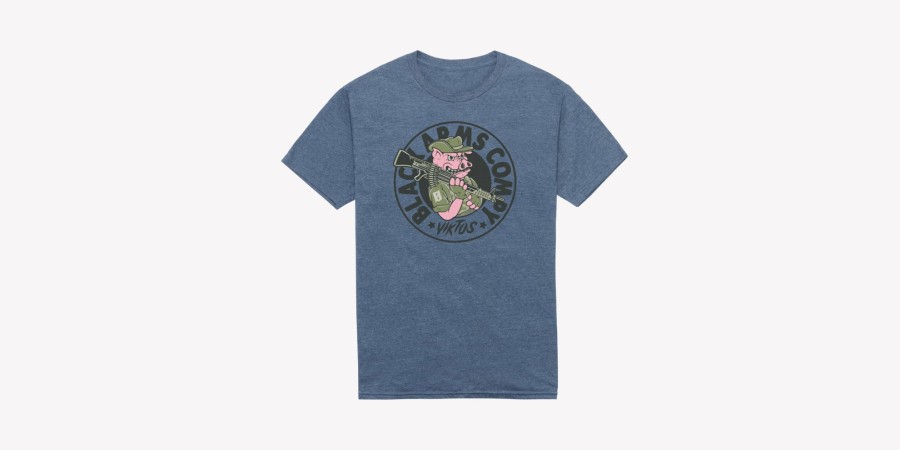 Tops & Tees Viktos | The Pig Tee Navy Heather