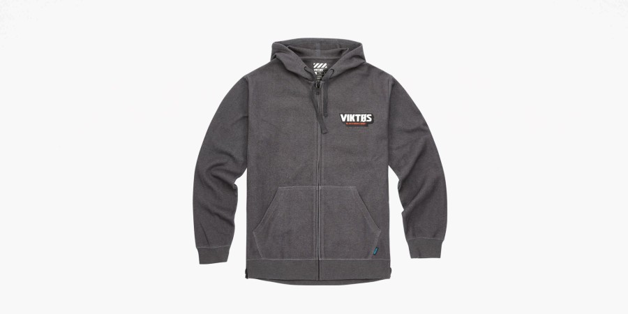 Hoodies Viktos | Gunvent Stickup Hoodie Dark Grey Heather