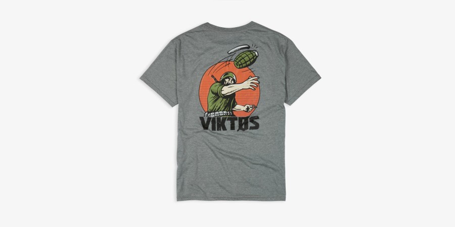 Tops & Tees Viktos | Pineapple Surprise Tee Graphite Heather