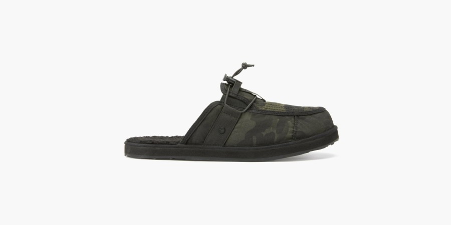 Shoes Viktos | Trenchfoot Sherpa Slipper Multicam Black