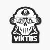 Patches & Stickers Viktos | 3" Four Eyes Sticker White